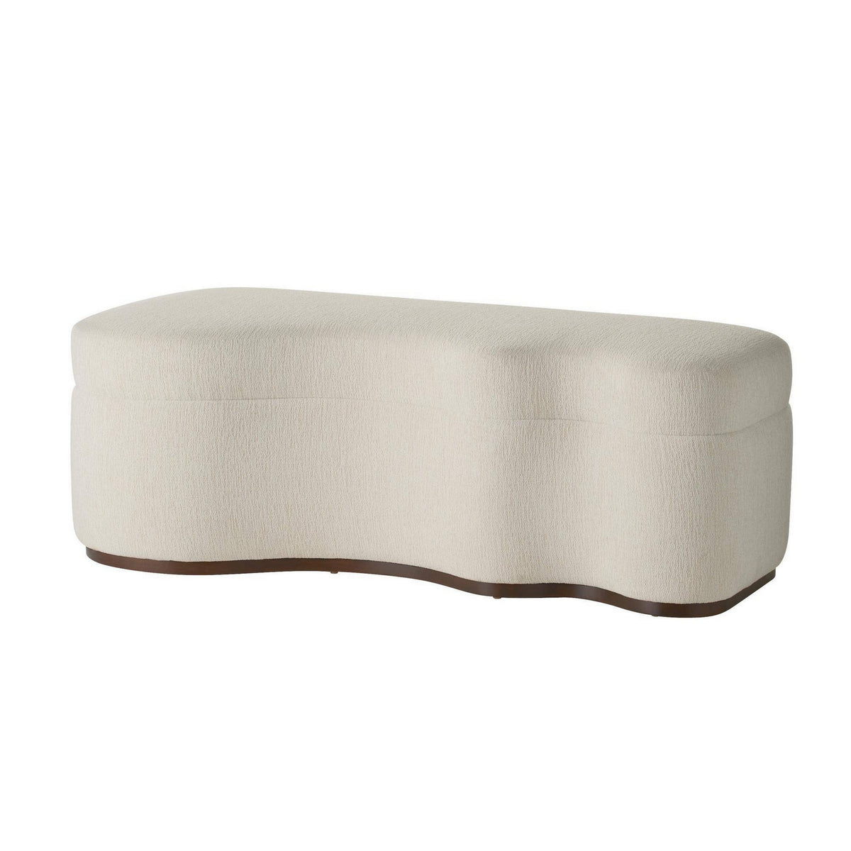 Arteriors GDFHU01 Shoal Bench in Sand/Dark Walnut