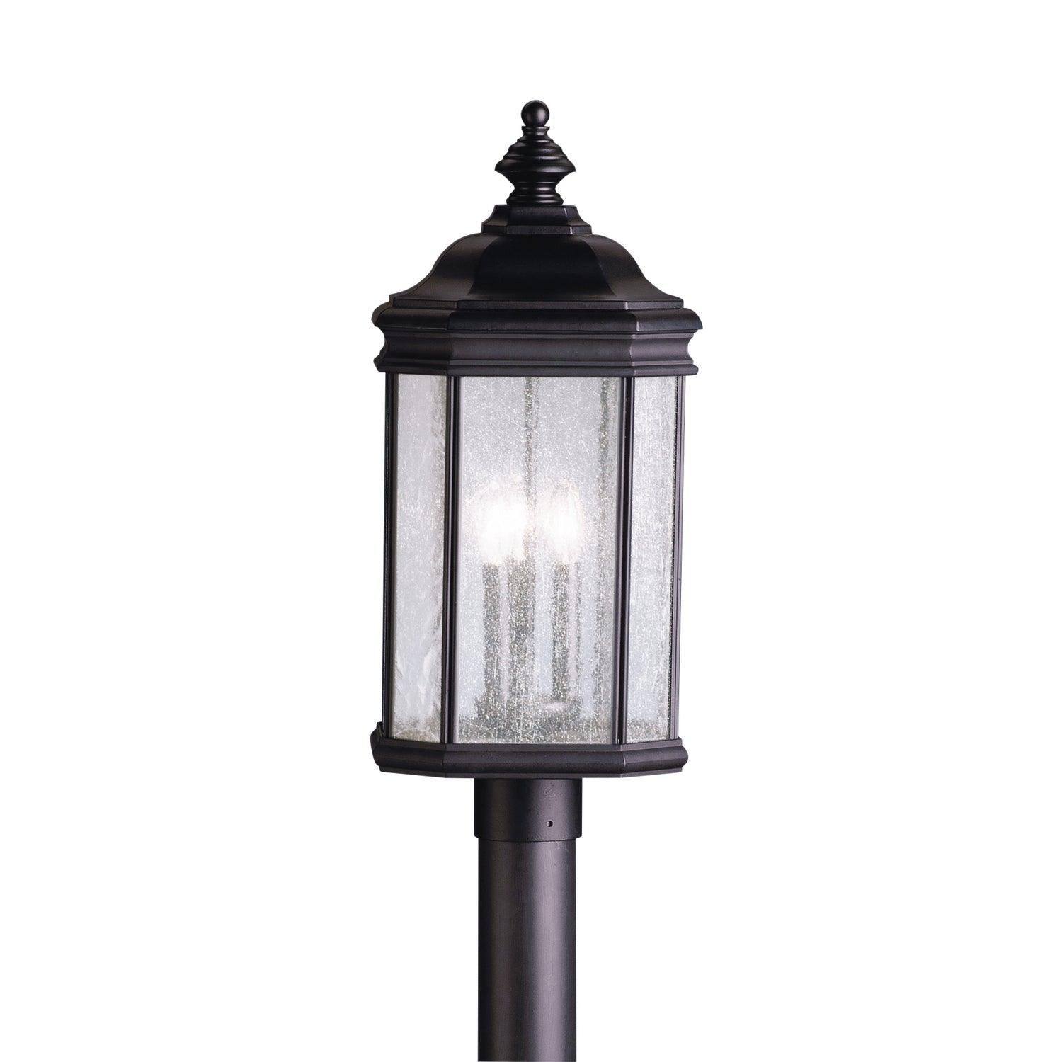Kichler - Kirkwood Outdoor Post Mount - 9918BK - Canada Light Shop