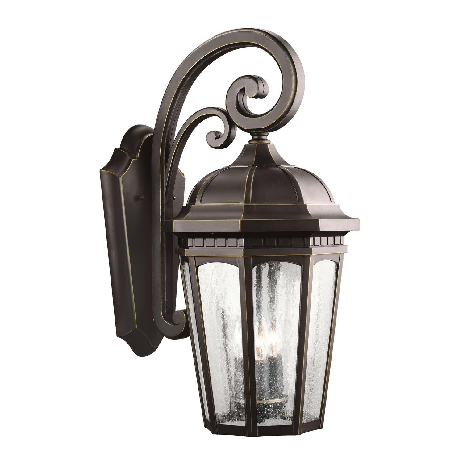 Kichler - Courtyard Outdoor Wall Mount - 9034RZ - Canada Light Shop