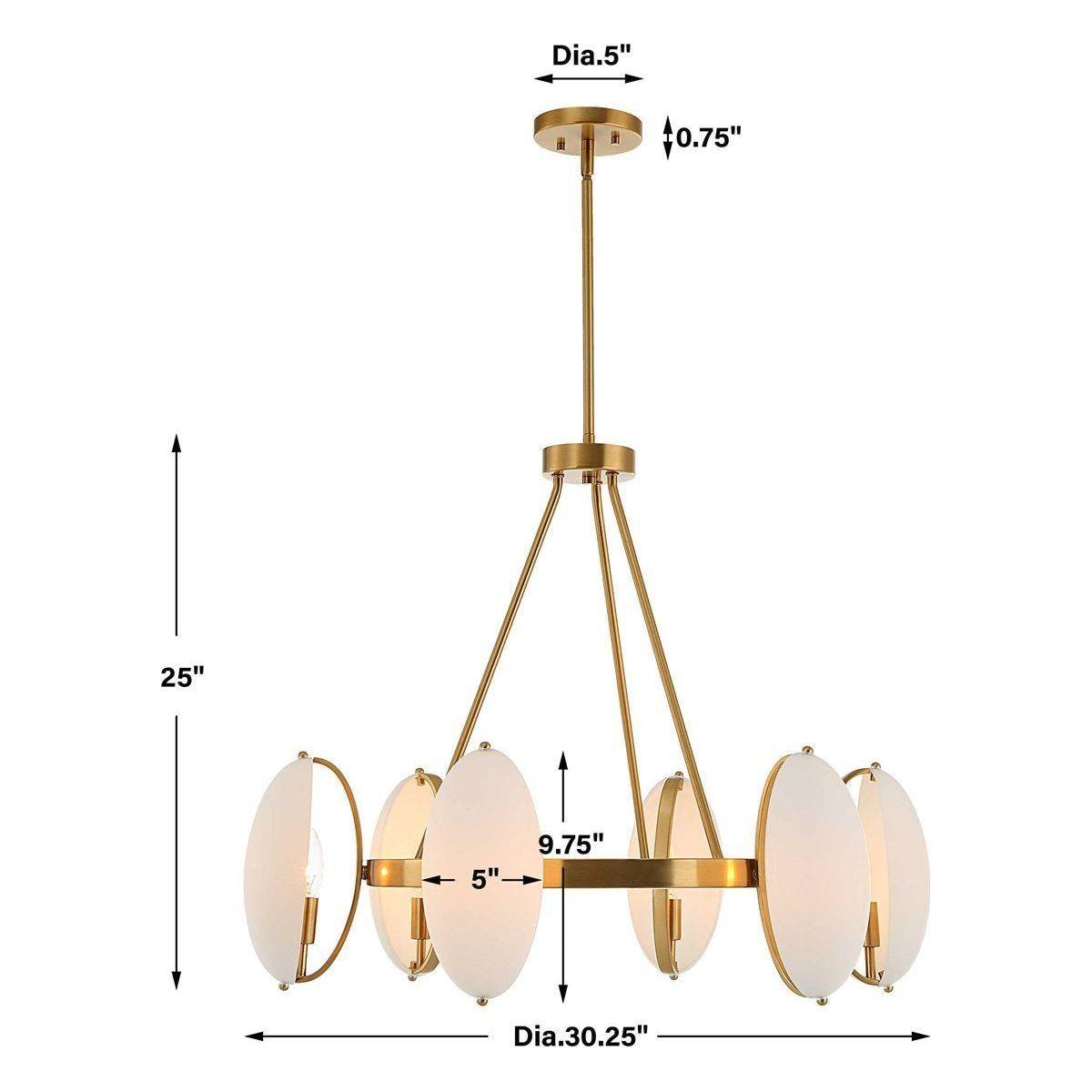 The Uttermost - Oviform Chandelier - 21379 - Canada Light Shop