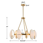 The Uttermost - Oviform Chandelier - 21379 - Canada Light Shop