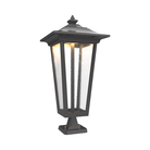 SNOC - Orleans Medium Pedestal Mount - 22840-CH10-LD7C - Canada Light Shop