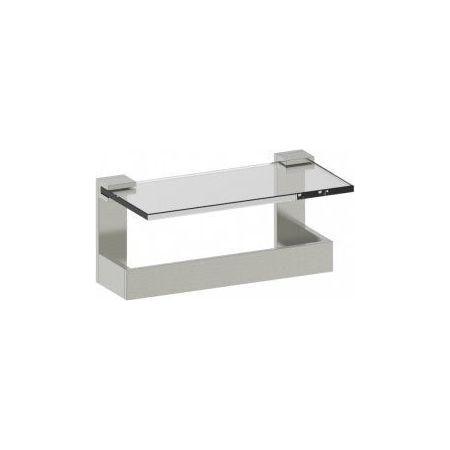 Kartners - Berlin Glass Shelf with Towel Bar - 232676-81 - Canada Light Shop