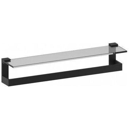 Kartners - Berlin Frosted Glass Shelf with Towel Bar - 232678-48 - Canada Light Shop