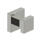 Kartners - London Square Robe Hook with Rosette - 248135-68 - Canada Light Shop