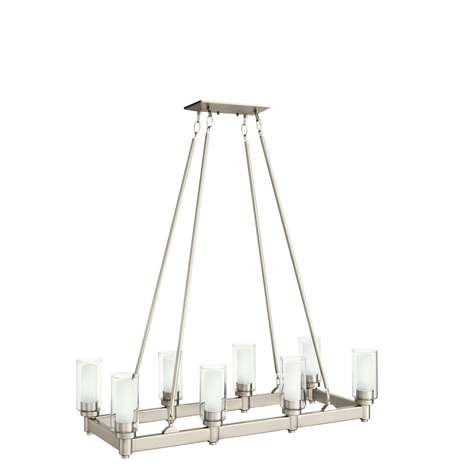 Kichler - Circolo Linear Chandelier - 2943NI - Canada Light Shop