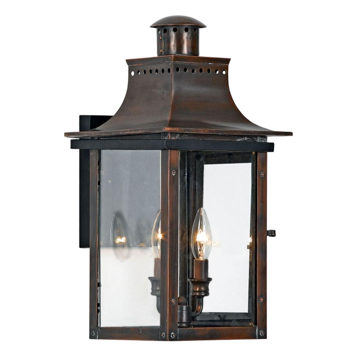 Quoizel - Chalmers Outdoor Wall Lantern - CM8410AC - Canada Light Shop
