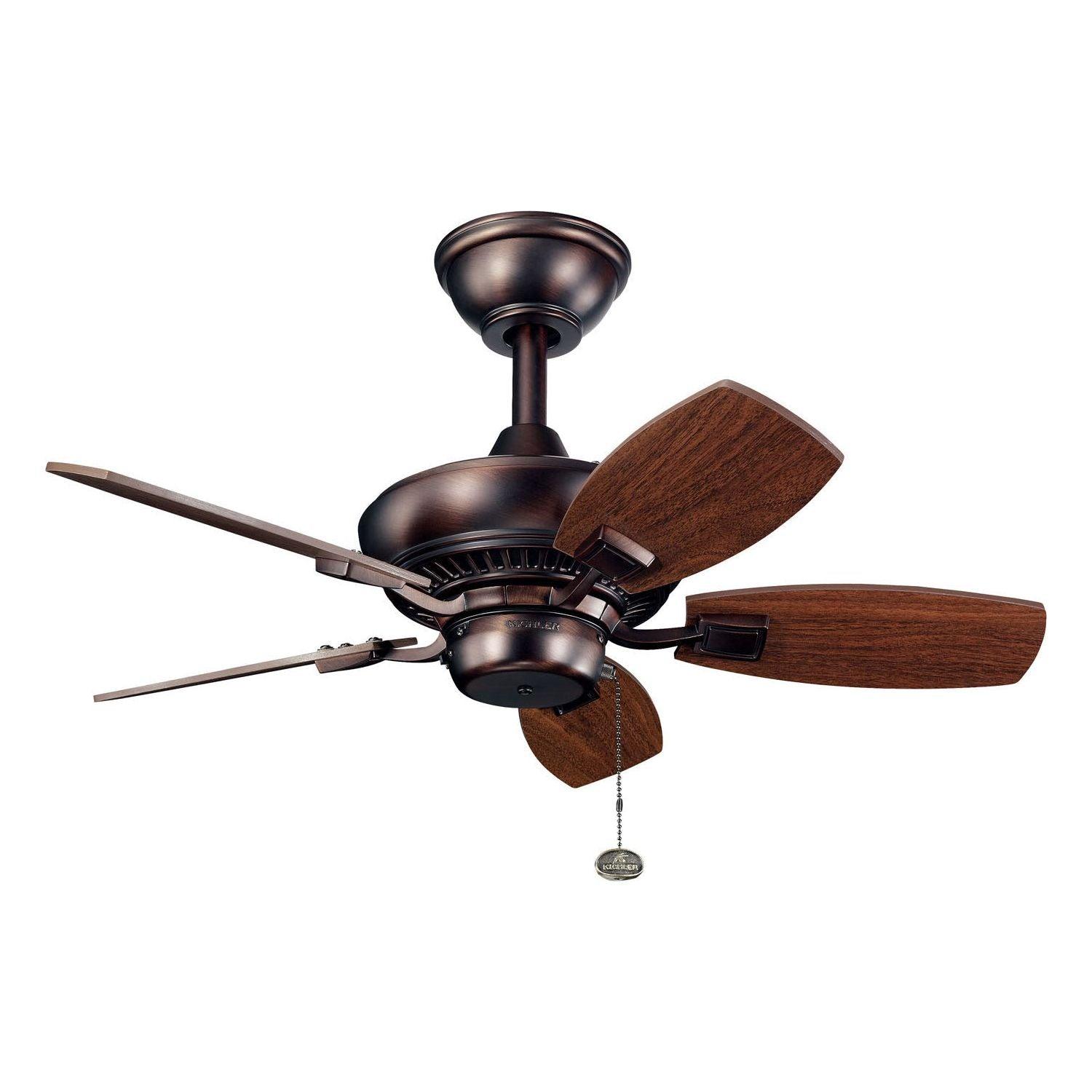 Kichler - Canfield Ceiling Fan - 300103OBB - Canada Light Shop
