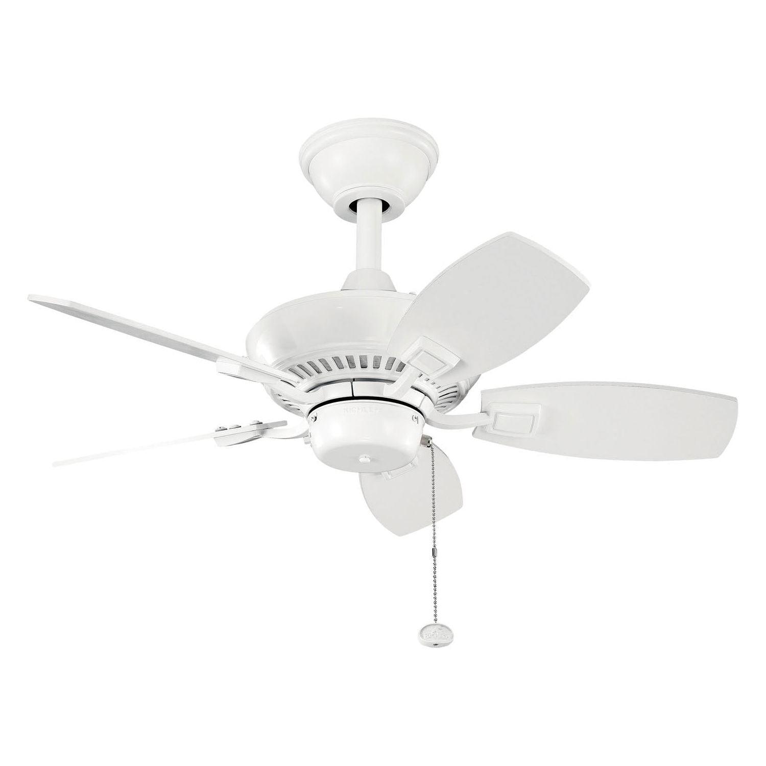 Kichler - Canfield Ceiling Fan - 300103WH - Canada Light Shop