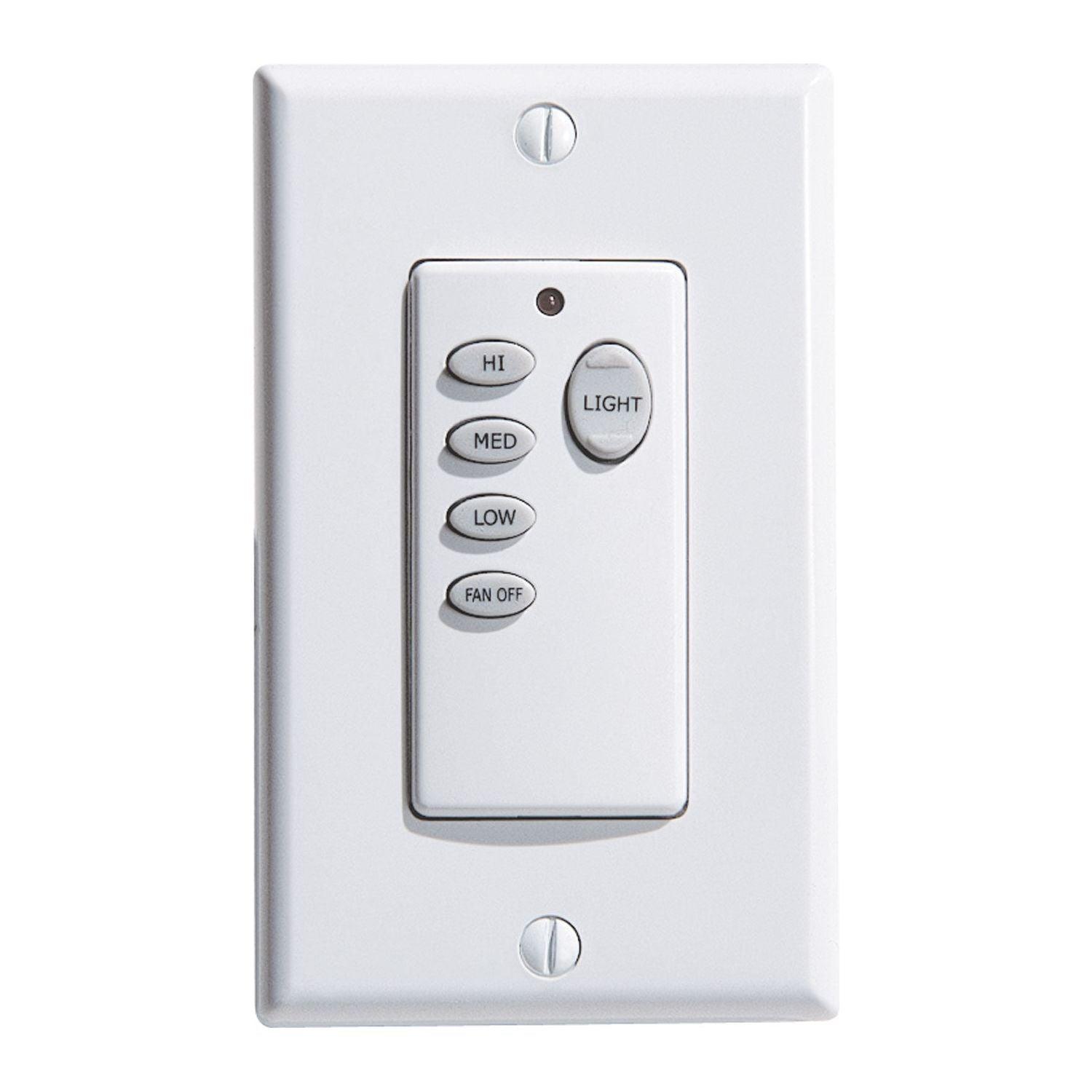 Kendal Lighting - Remote Secondary Mounted Remote Transmitter Fan Wall Mount Control - RCT5 - Canada Light Shop