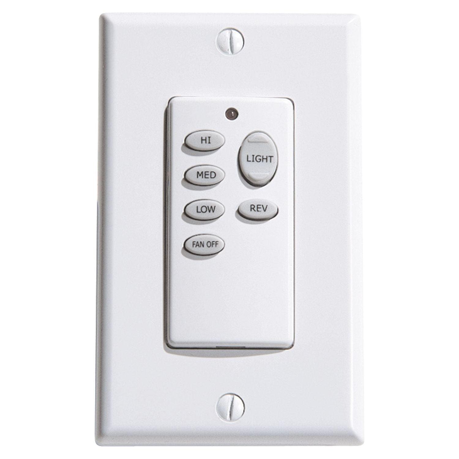 Kendal Lighting - Remote Secondary Wall Mounted Remote Transmitter - RCT6 - Canada Light Shop