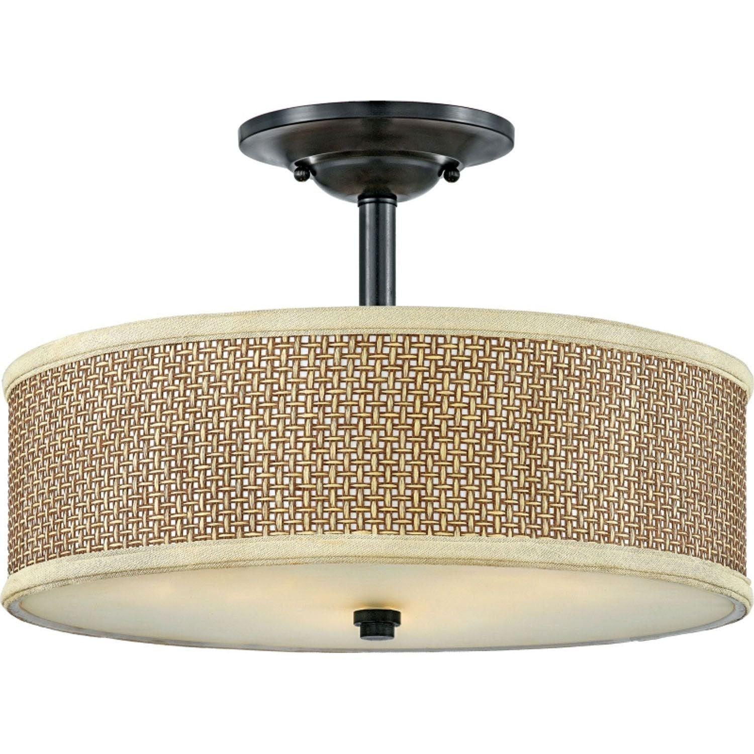 Quoizel - Zen Semi-Flush Mount - ZE1717K - Canada Light Shop