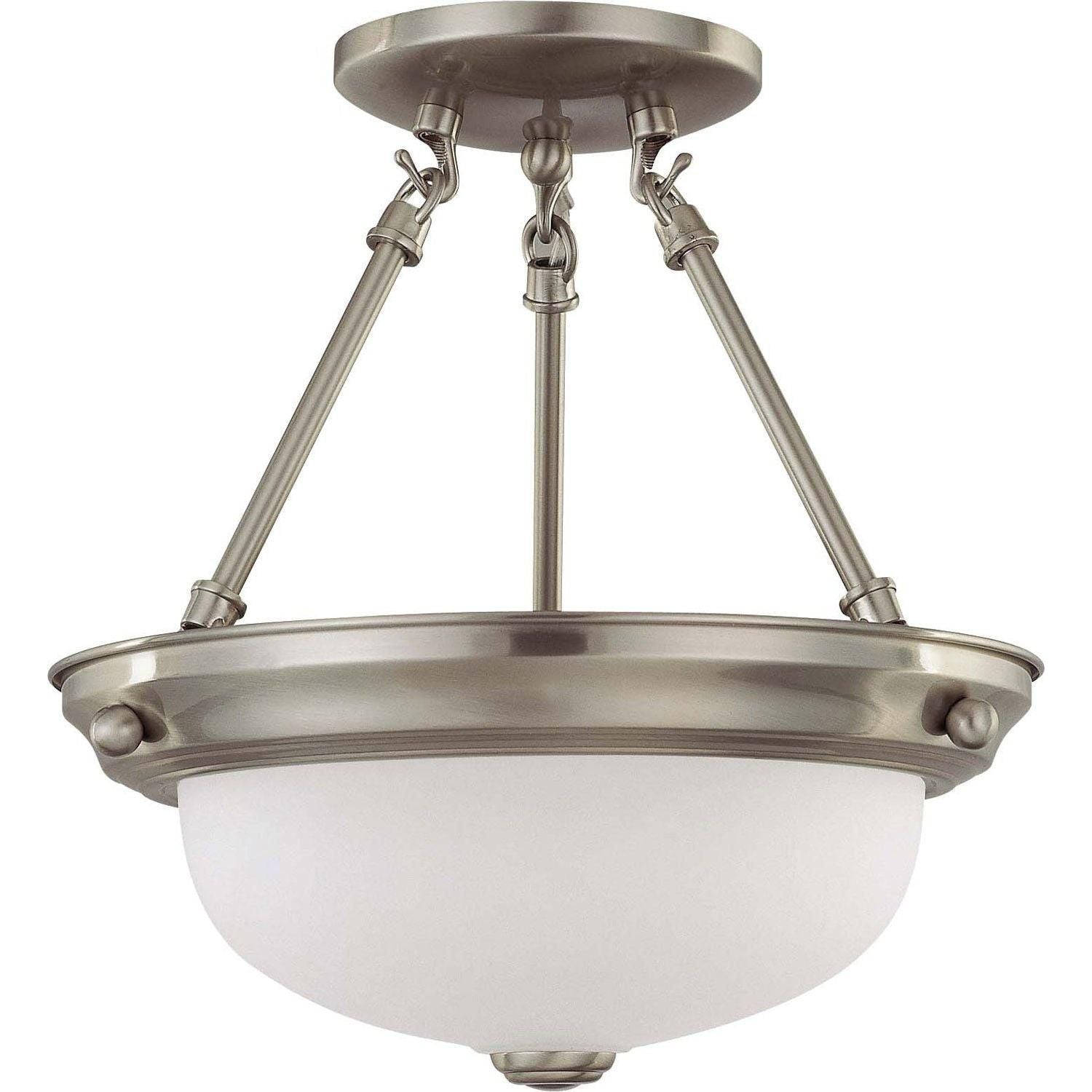 Nuvo Lighting - Ballerina Semi Flush Mount - 60-3244 - Canada Light Shop
