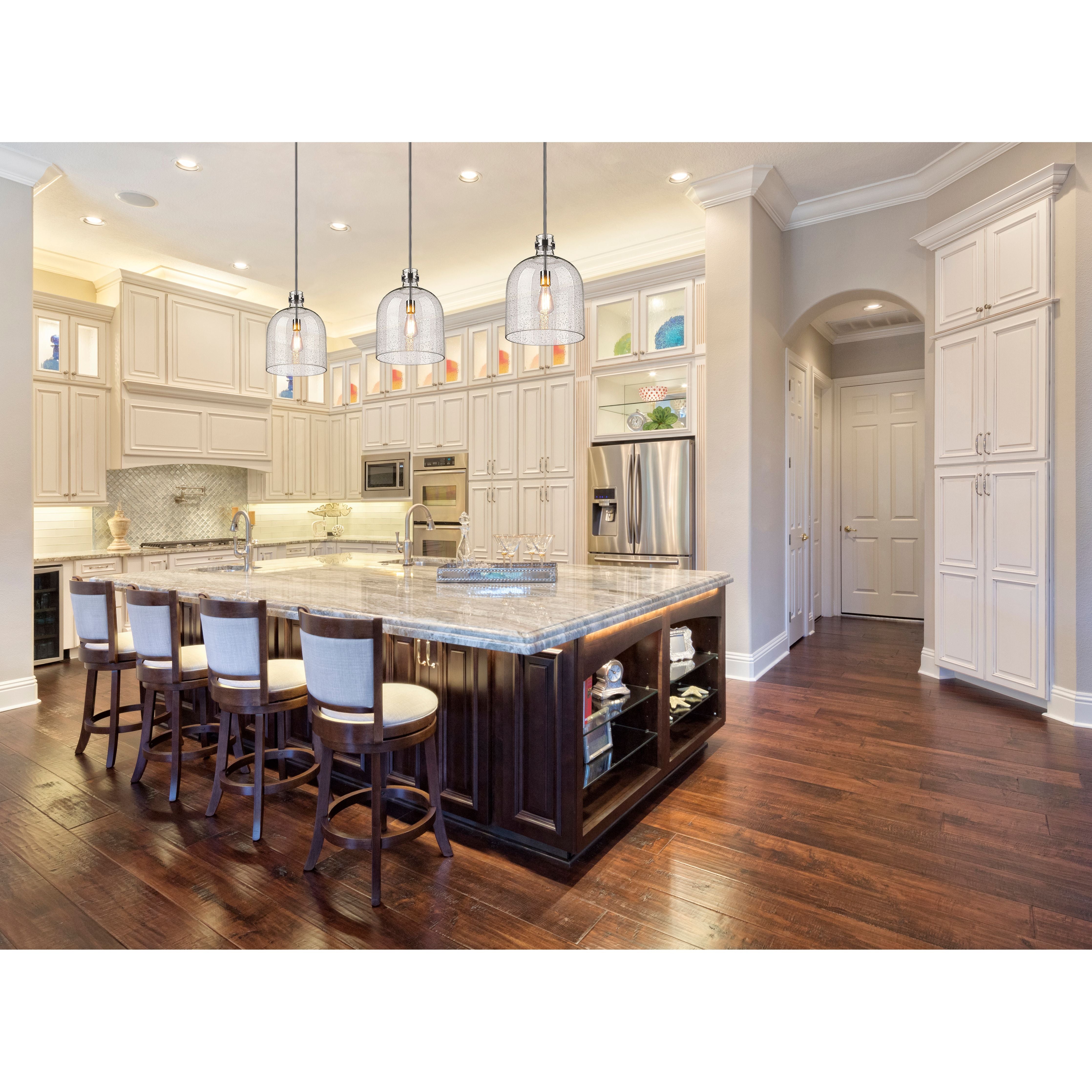 Z-Lite 817-12BN Pearson Pendant in Brushed Nickel room shot