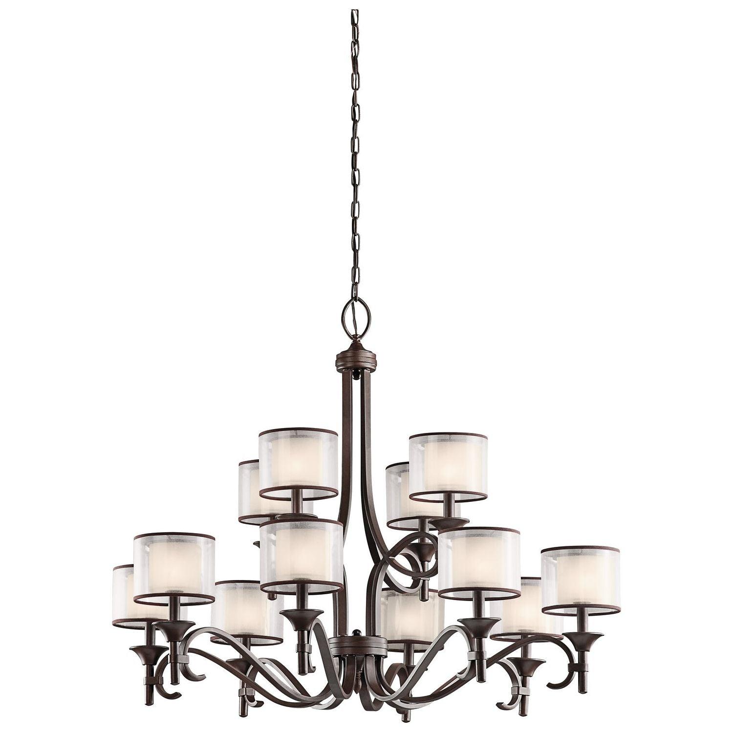 Kichler - Lacey 2 Tier Chandelier - 42383MIZ - Canada Light Shop