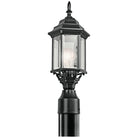 Kichler - Chesapeake Outdoor Post Mount - 49256BK - Canada Light Shop