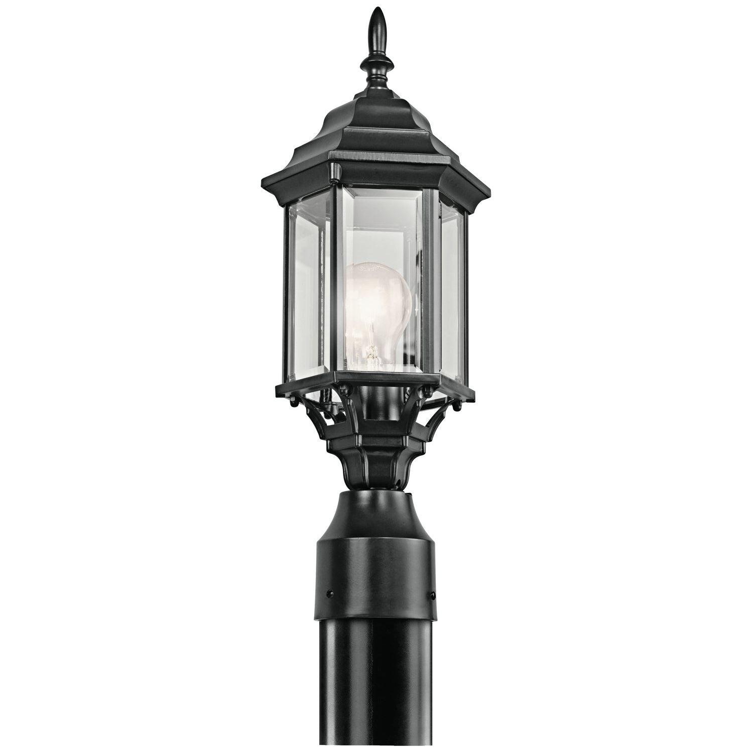 Kichler - Chesapeake Outdoor Post Mount - 49256BK - Canada Light Shop