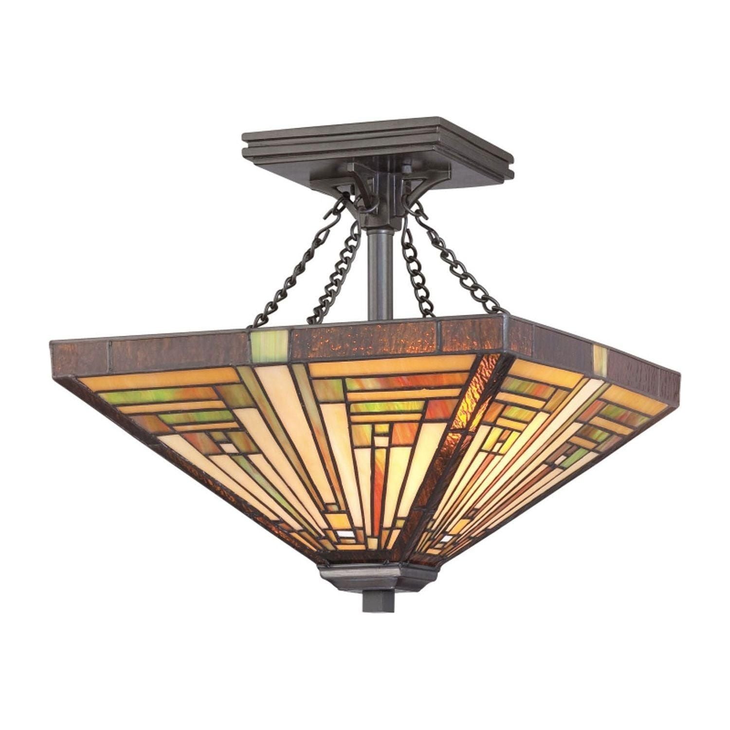 Quoizel - Stephen Semi Flush Mount - TF885SVB - Canada Light Shop