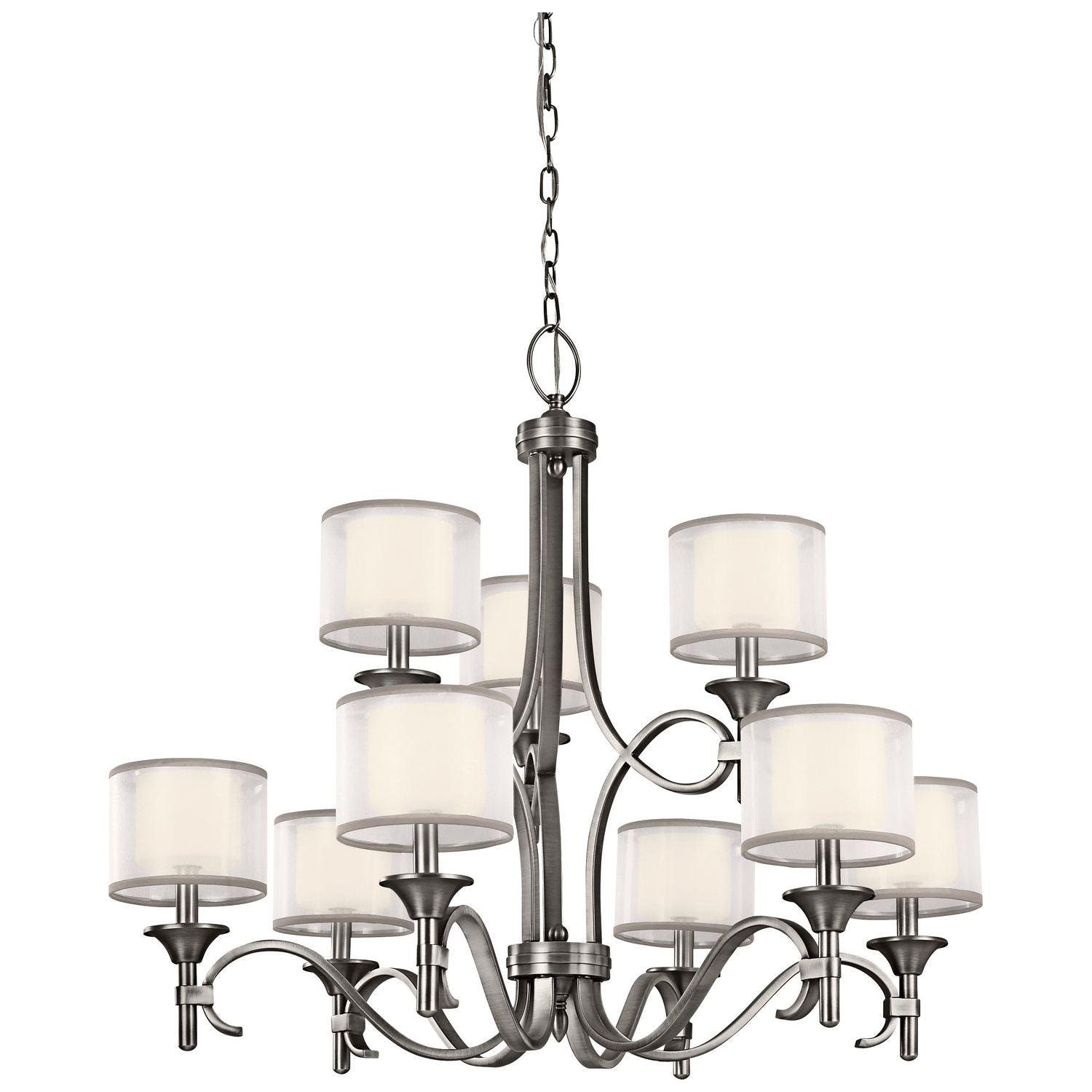 Kichler - Lacey 2 Tier Chandelier - 42382AP - Canada Light Shop