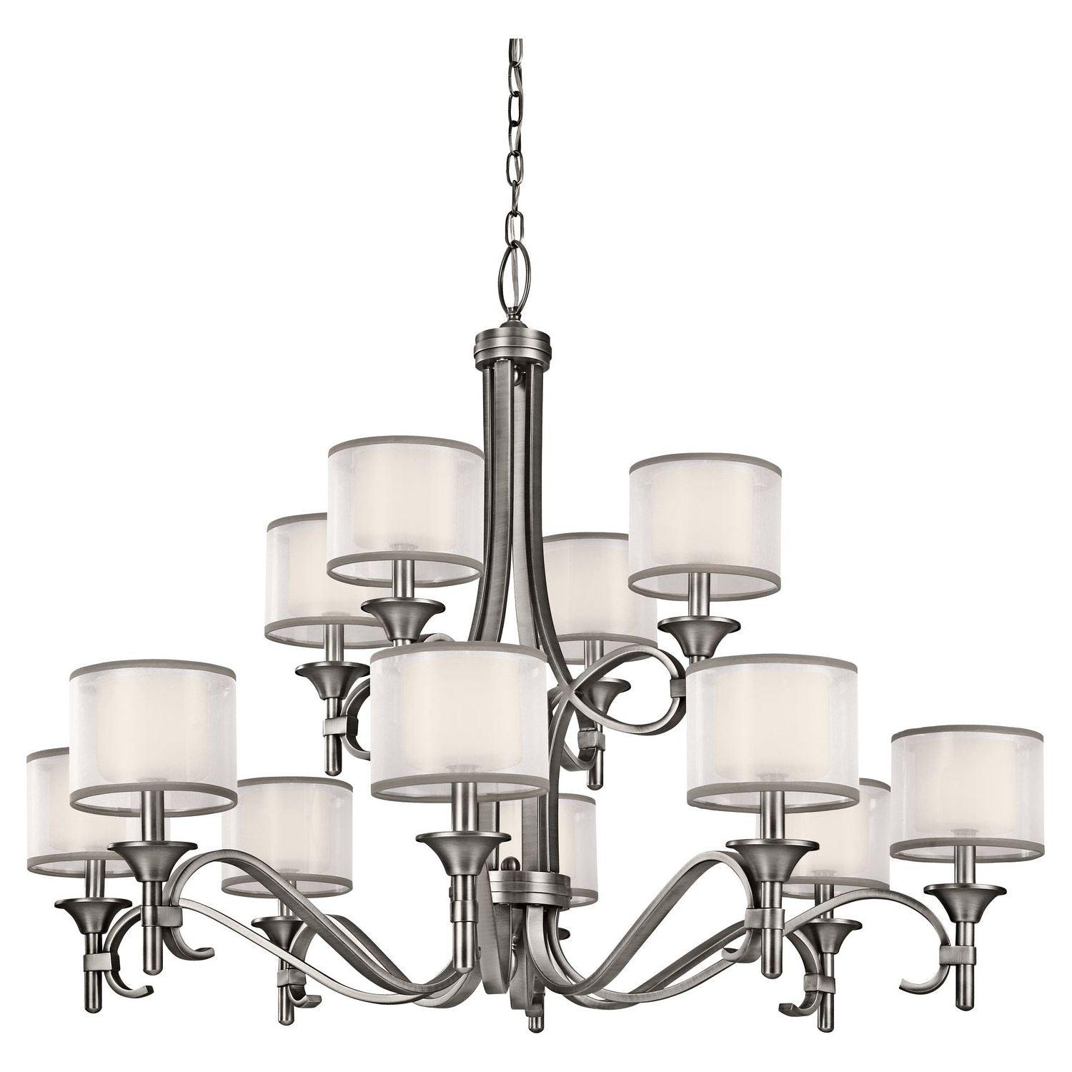 Kichler - Lacey 2 Tier Chandelier - 42383AP - Canada Light Shop