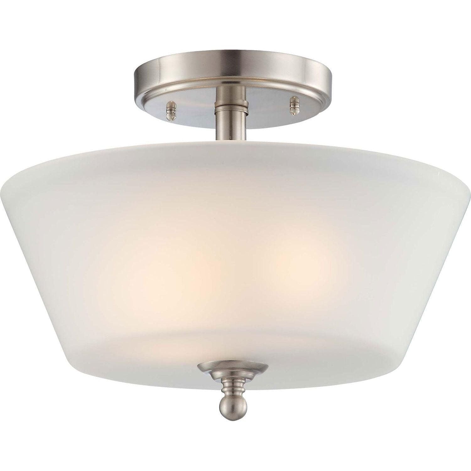 Nuvo Lighting - Surrey Semi Flush Mount - 60-4151 - Canada Light Shop