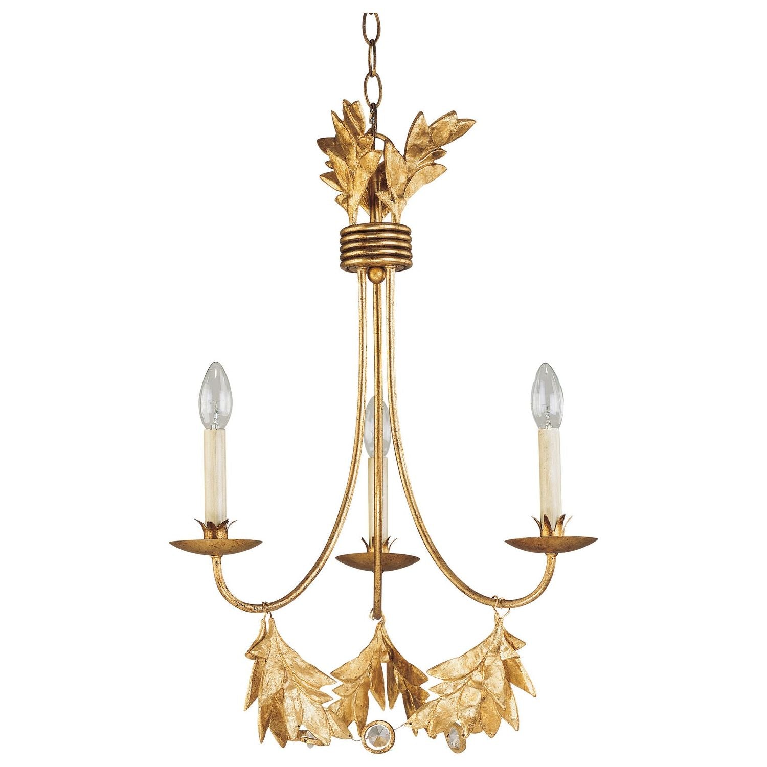 Lucas + McKearn - Sweet Olive Mini Chandelier - CH1159-3 - Canada Light Shop
