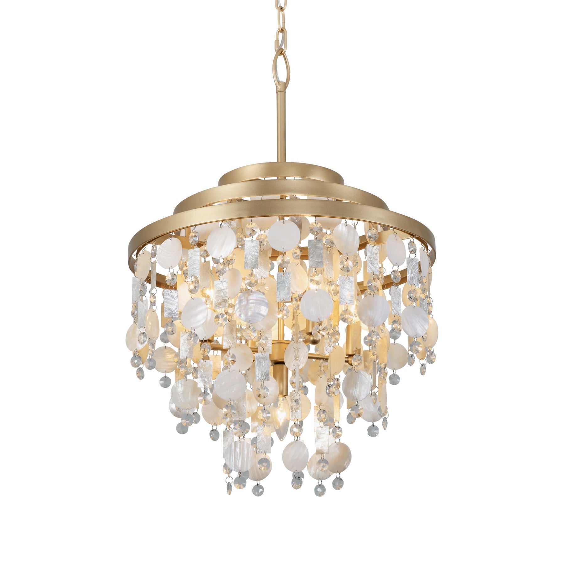 Varaluz - 377C05FG - Five Light Chandelier - Kalani - French Gold