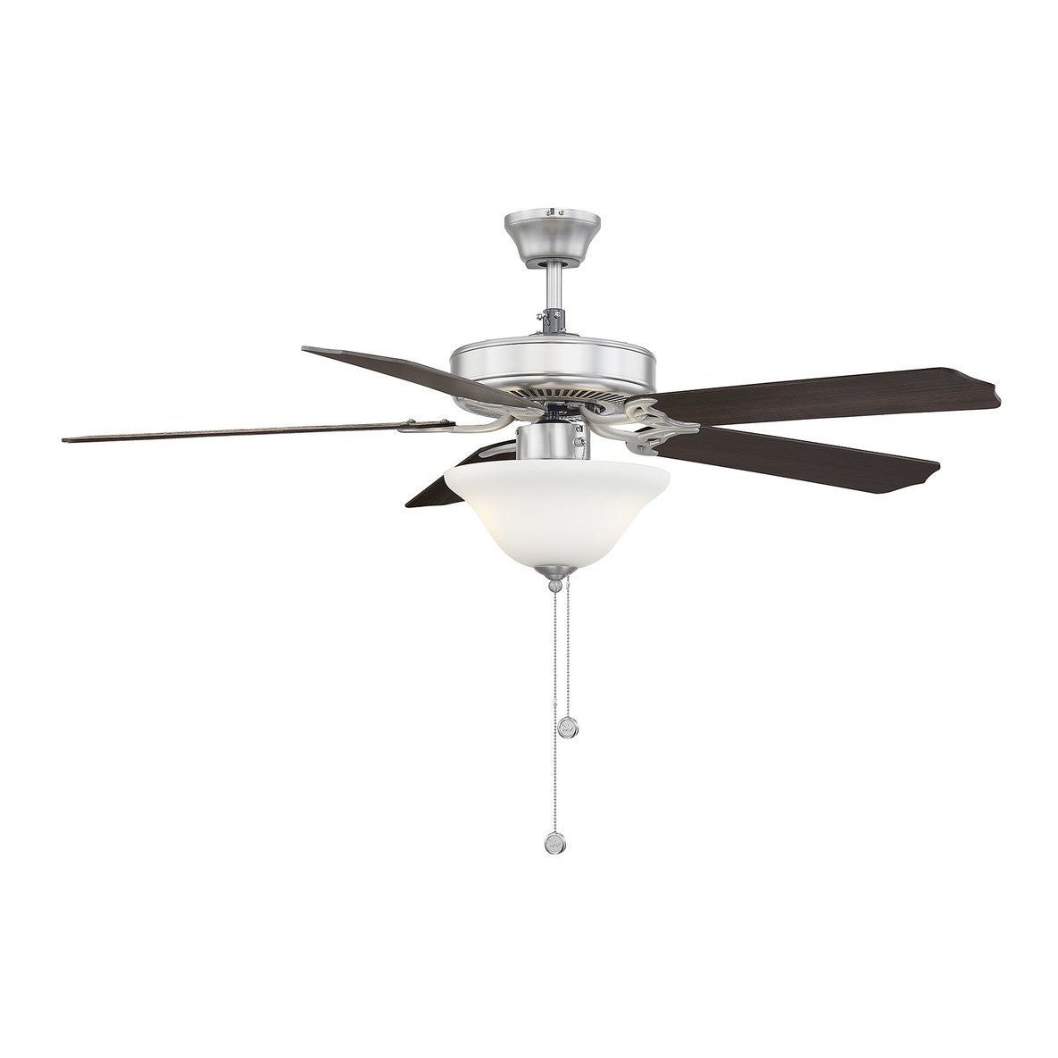 Meridian M2018BNRV 52" Ceiling Fan in Brushed Nickel