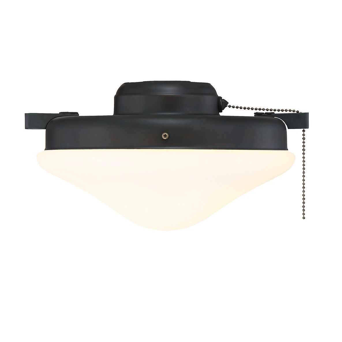 Meridian M2027ORB Two Light Fan Light Kit in Oil Rubbed Bronze