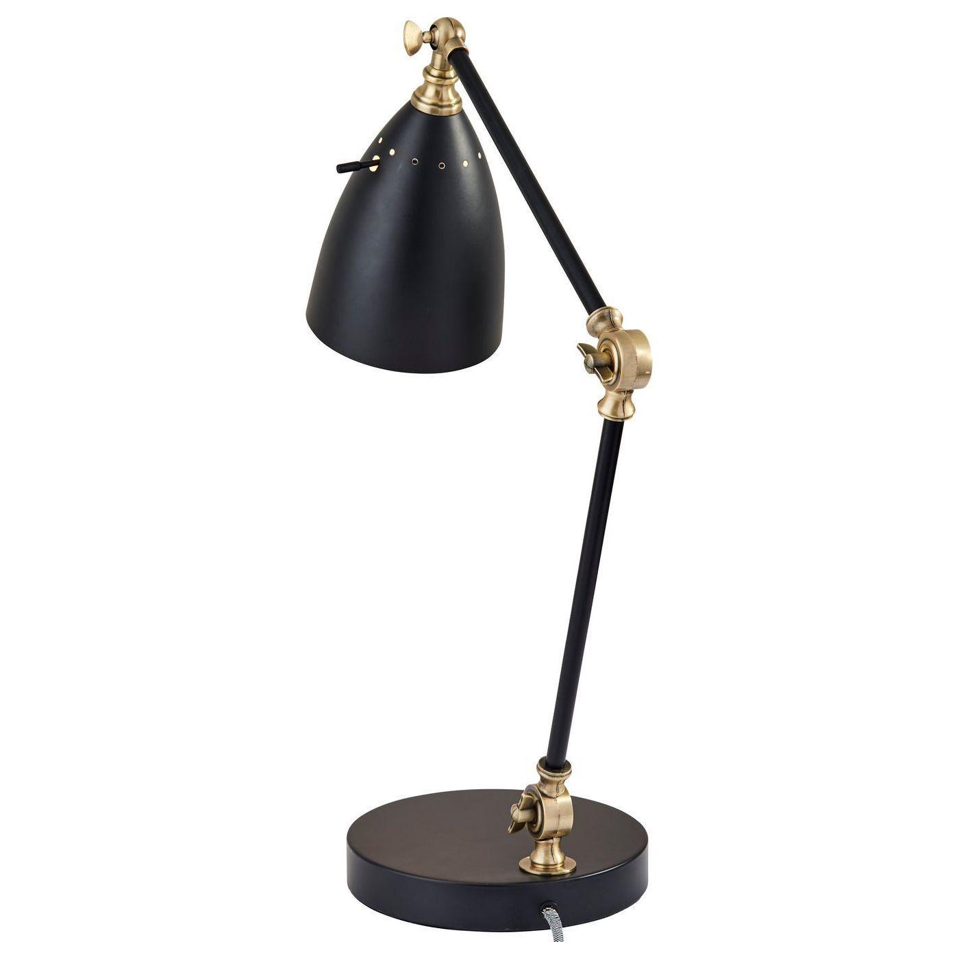 Adesso Home - Boston Desk Lamp - 3904-01 - Canada Light Shop