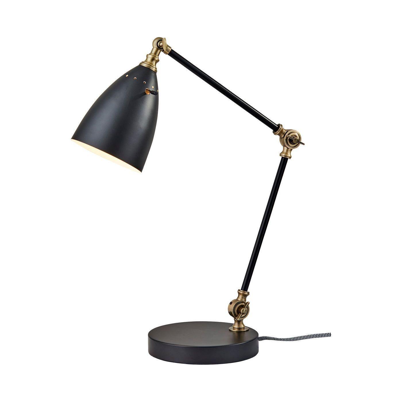 Adesso Home - Boston Desk Lamp - 3904-01 - Canada Light Shop