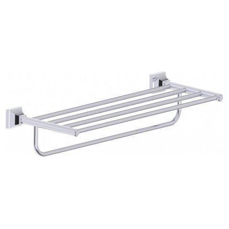 Kartners - Glasgow Towel Shelf with Towel Bar - 390442-99 - Canada Light Shop
