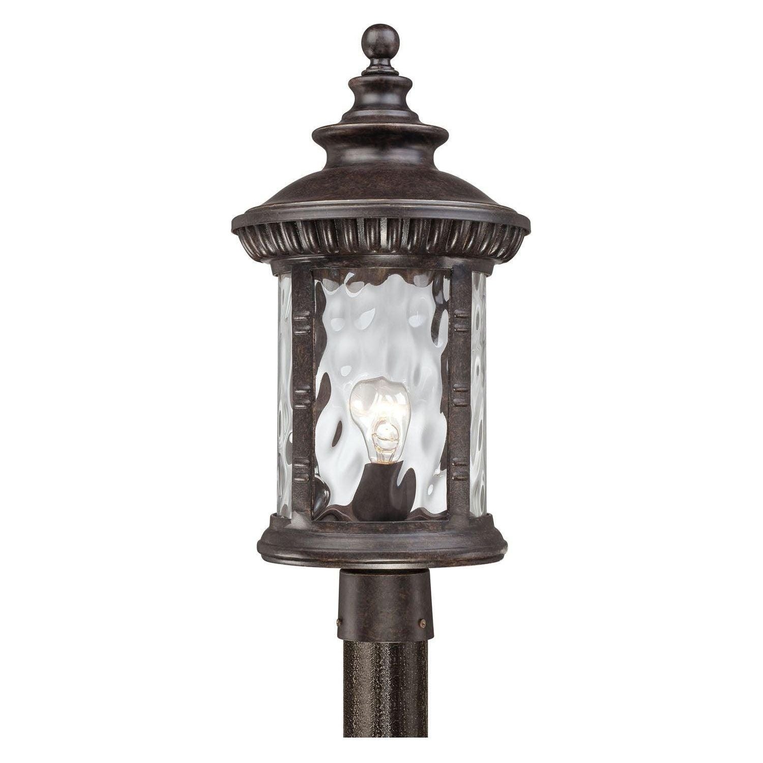 Quoizel - Chimera Outdoor Post Mount - CHI9011IB - Canada Light Shop
