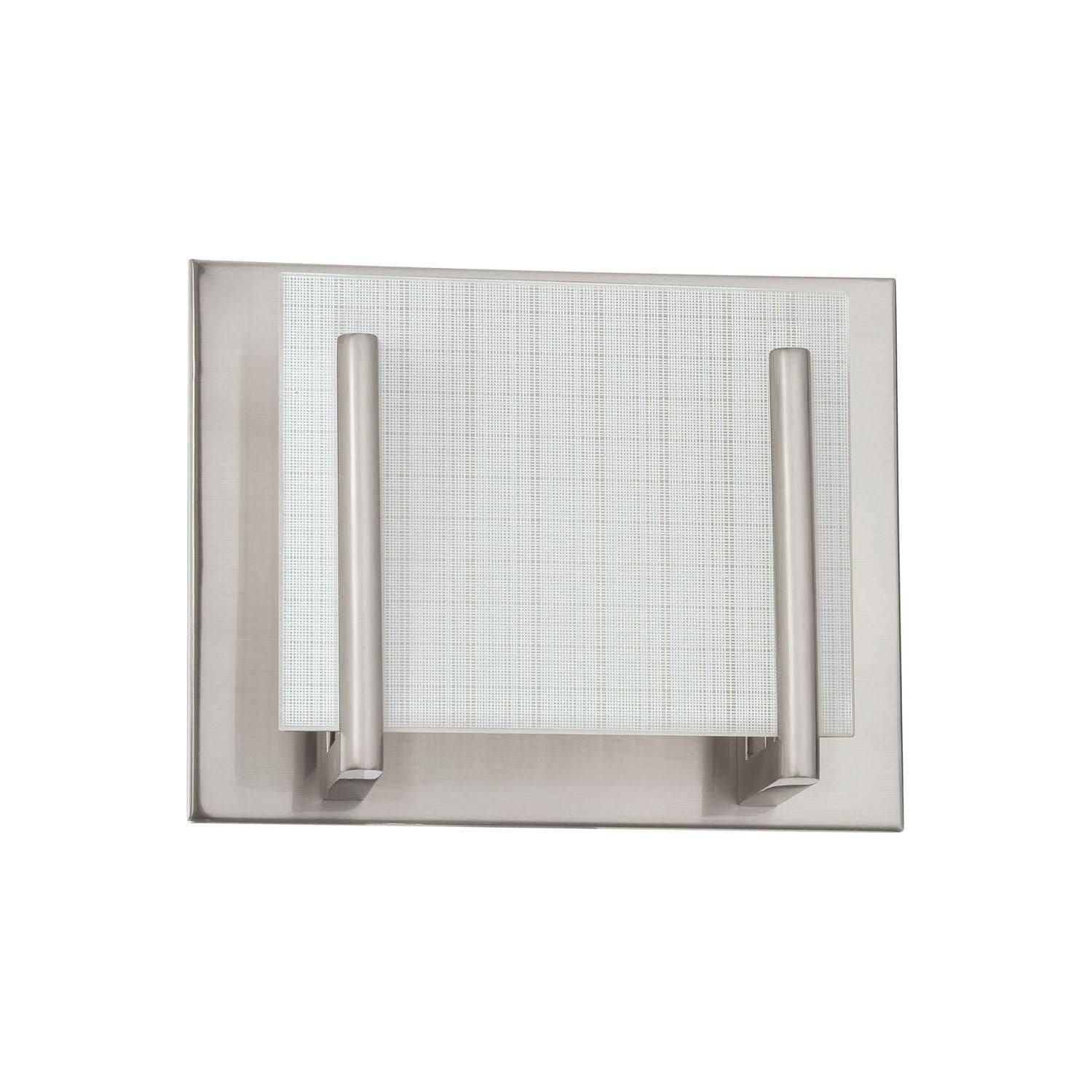 Kendal Lighting - Aurora Vanity Light - VF2400-1L-SN - Canada Light Shop