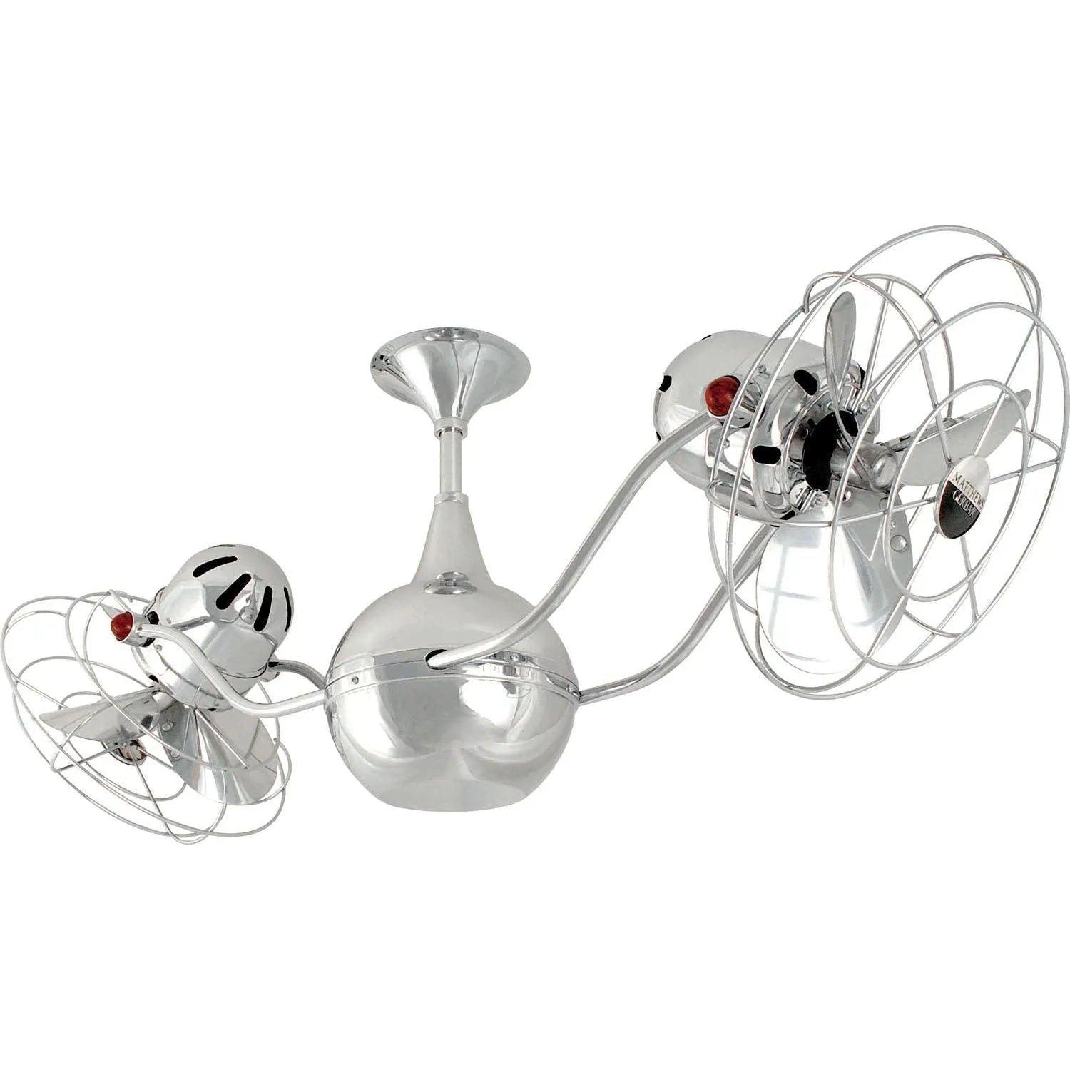 Matthews Fan Company - Vent-Bettina 42" Ceiling Fan - VB-CR-MTL - Canada Light Shop