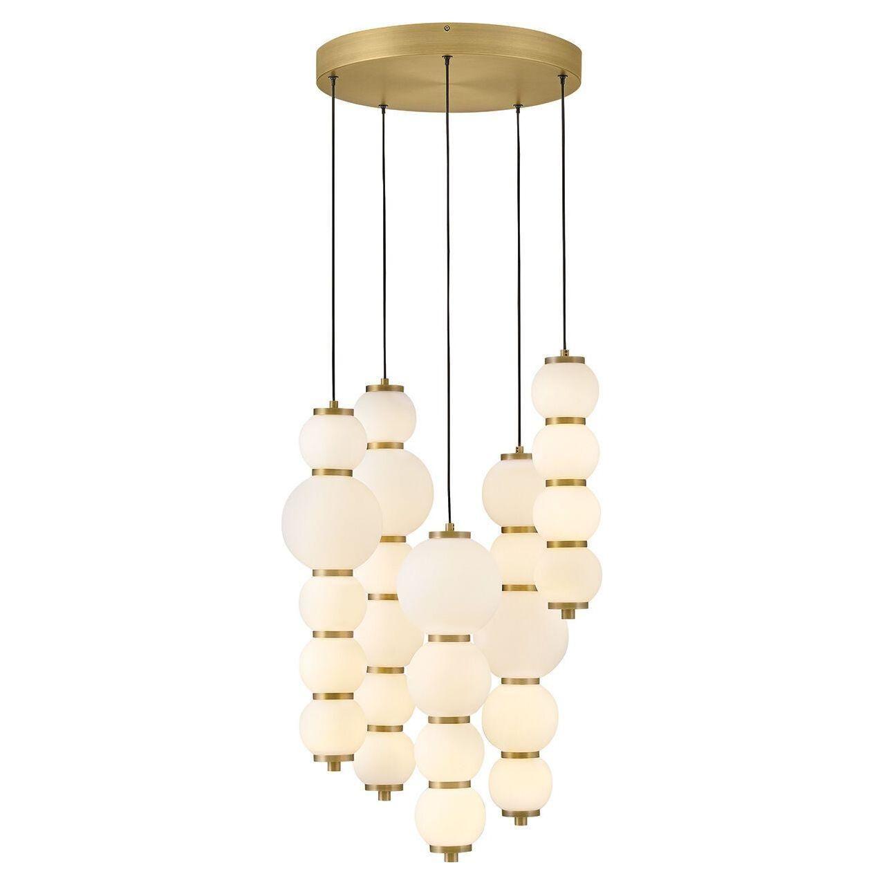 Hinkley Lighting - Trigo LED Chandelier - 47395LCB - Canada Light Shop