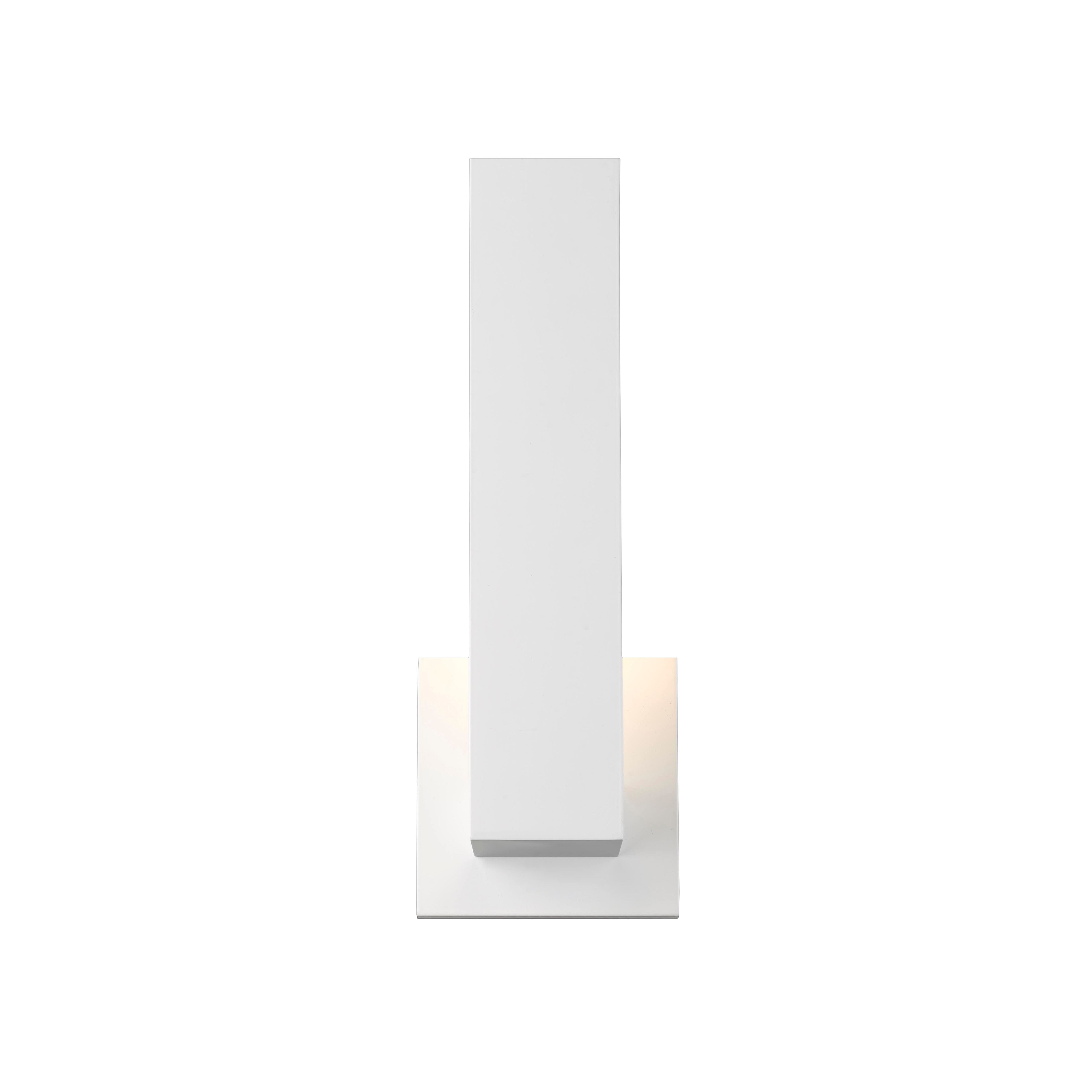 Z-Lite 576S-WH-LED Edge Outdoor Wall Light in Pure White