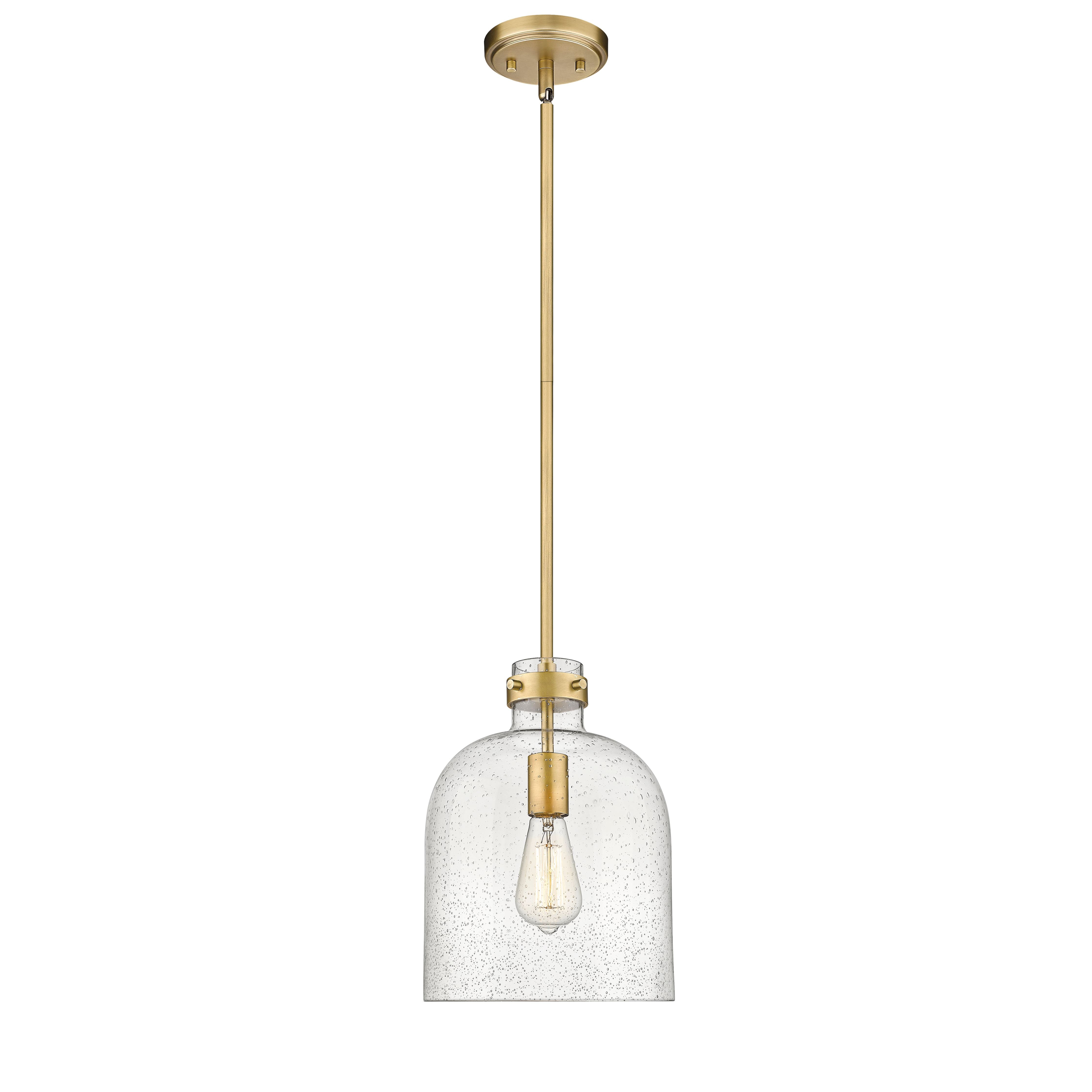 Z-Lite 817-9RB Pearson Pendant in Rubbed Brass alternative view