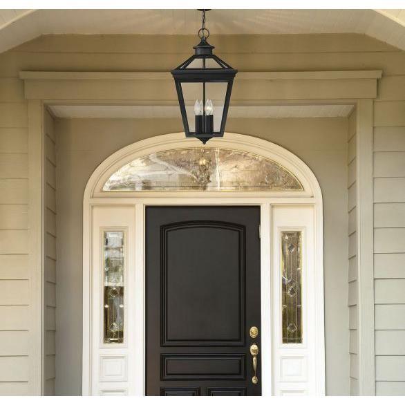 Savoy House - Ellijay Outdoor Hanging Lantern - 5-145-BK - Canada Light Shop