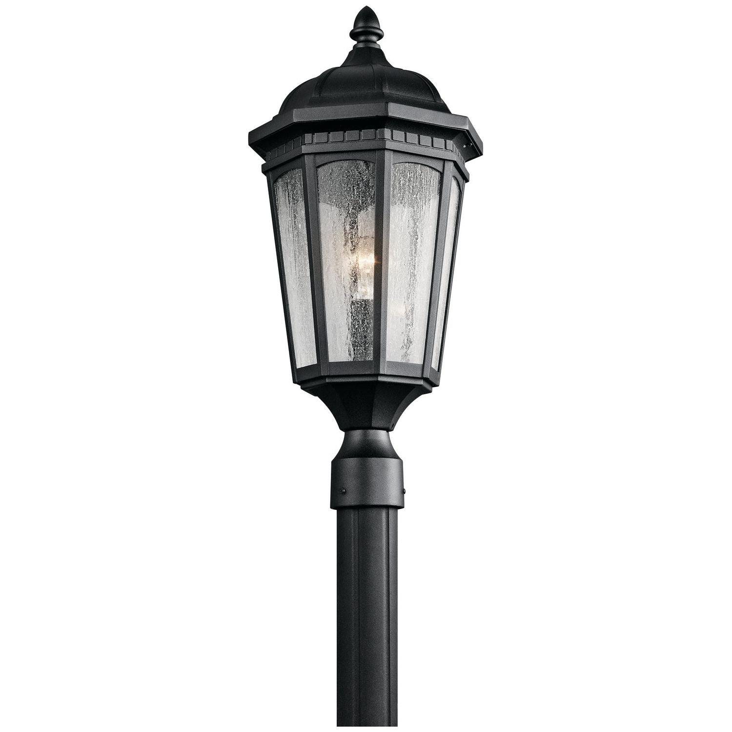 Kichler - Courtyard Outdoor Post Mount - 9532BKT - Canada Light Shop