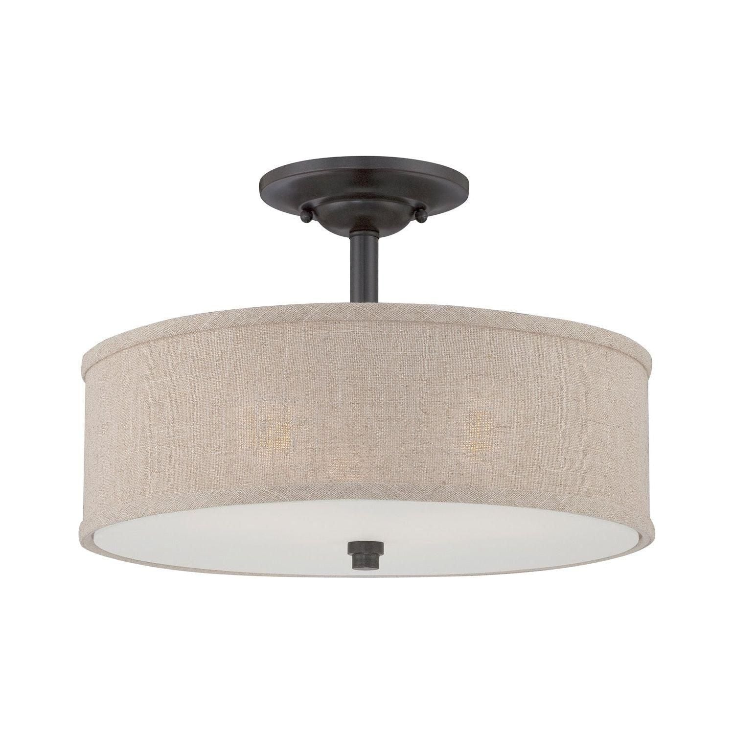 Quoizel - Cloverdale Semi-Flush Mount - CRA1717MC - Canada Light Shop