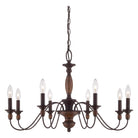 Quoizel - Holbrook Chandelier - HK5008TC - Canada Light Shop