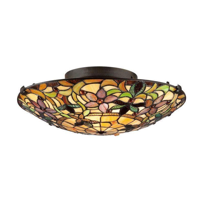 Quoizel - Kami Flush Mount - TF1396SVB - Canada Light Shop