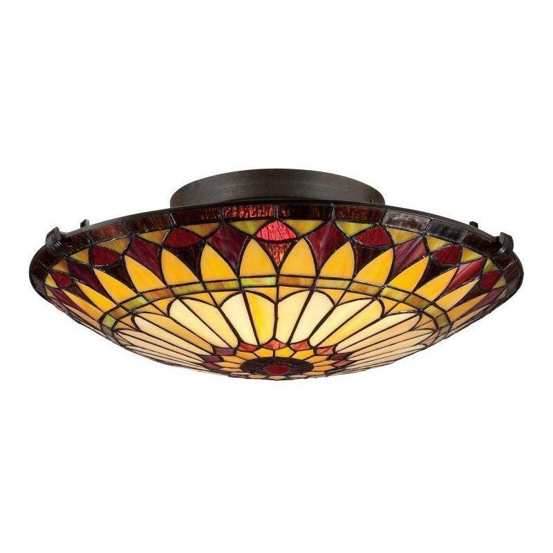 Quoizel - West Flush Mount - TF1400SVB - Canada Light Shop