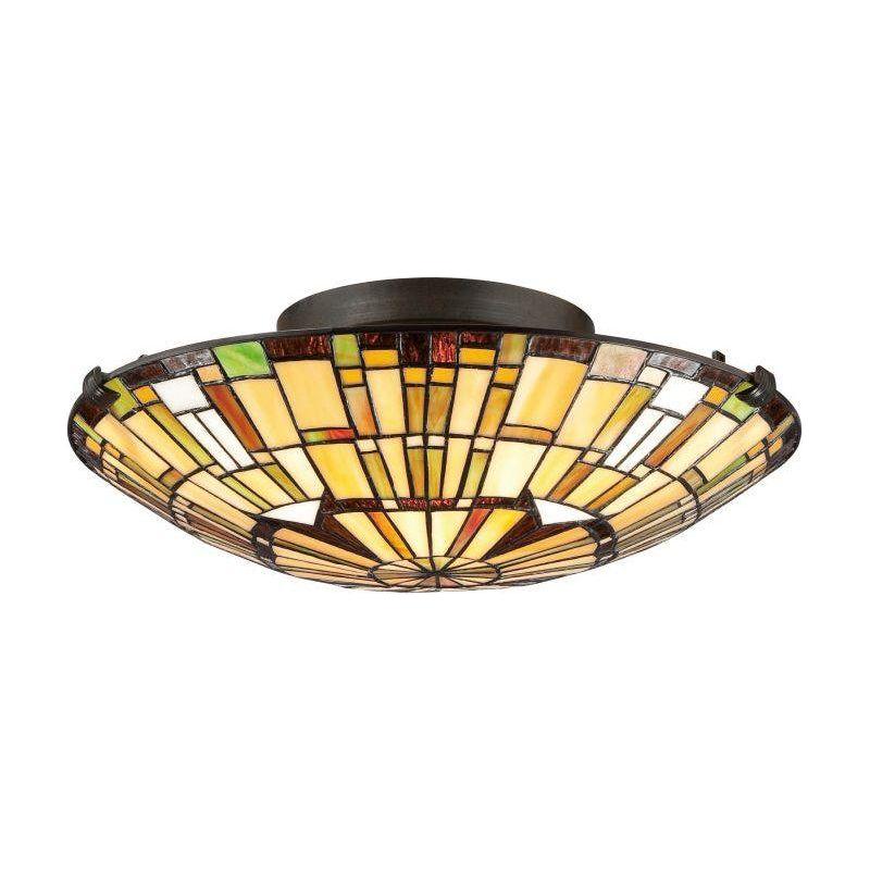 Quoizel - Reed Flush Mount - TF1408SVB - Canada Light Shop