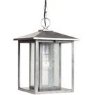 Generation Lighting Canada - 62027-57 - One Light Outdoor Pendant - Hunnington - Weathered Pewter