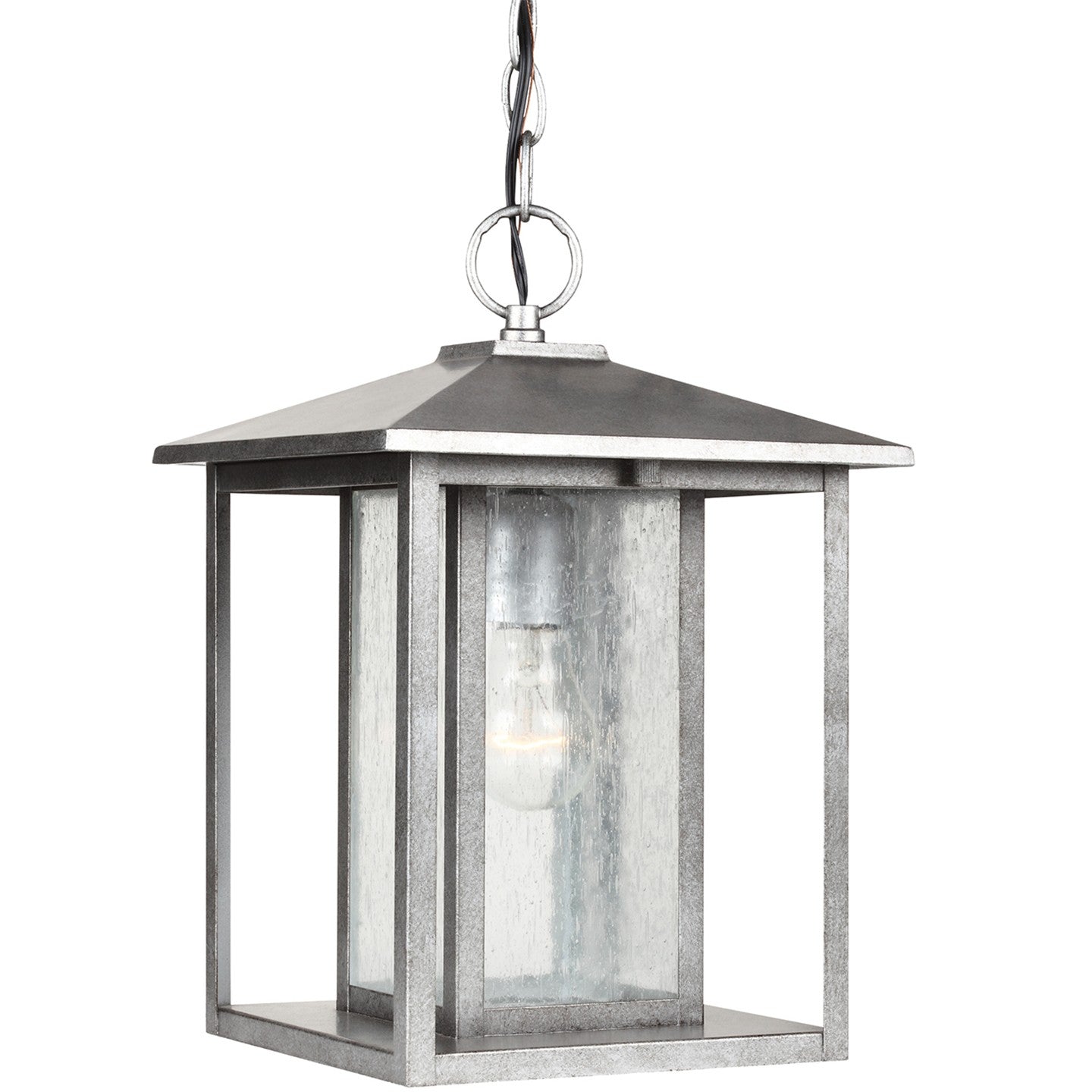 Generation Lighting Canada - 62027-57 - One Light Outdoor Pendant - Hunnington - Weathered Pewter