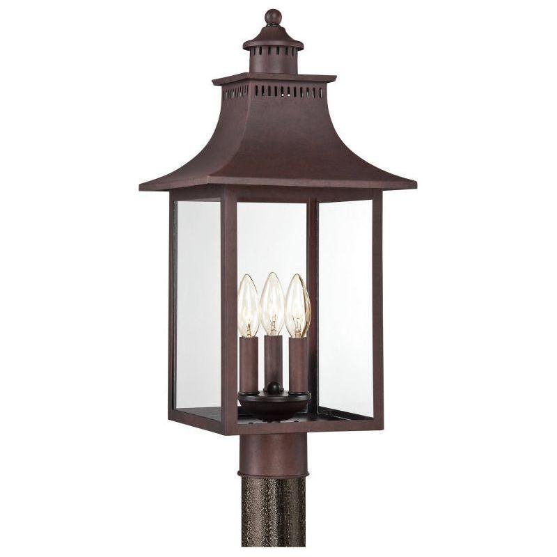 Quoizel - Chancellor Outdoor Post Lantern - CCR9010CU - Canada Light Shop