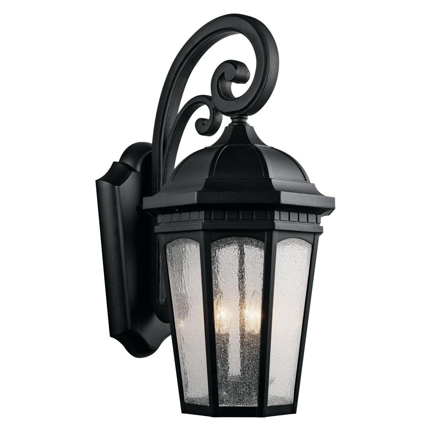 Kichler - Courtyard Outdoor Wall Mount - 9035BKT - Canada Light Shop