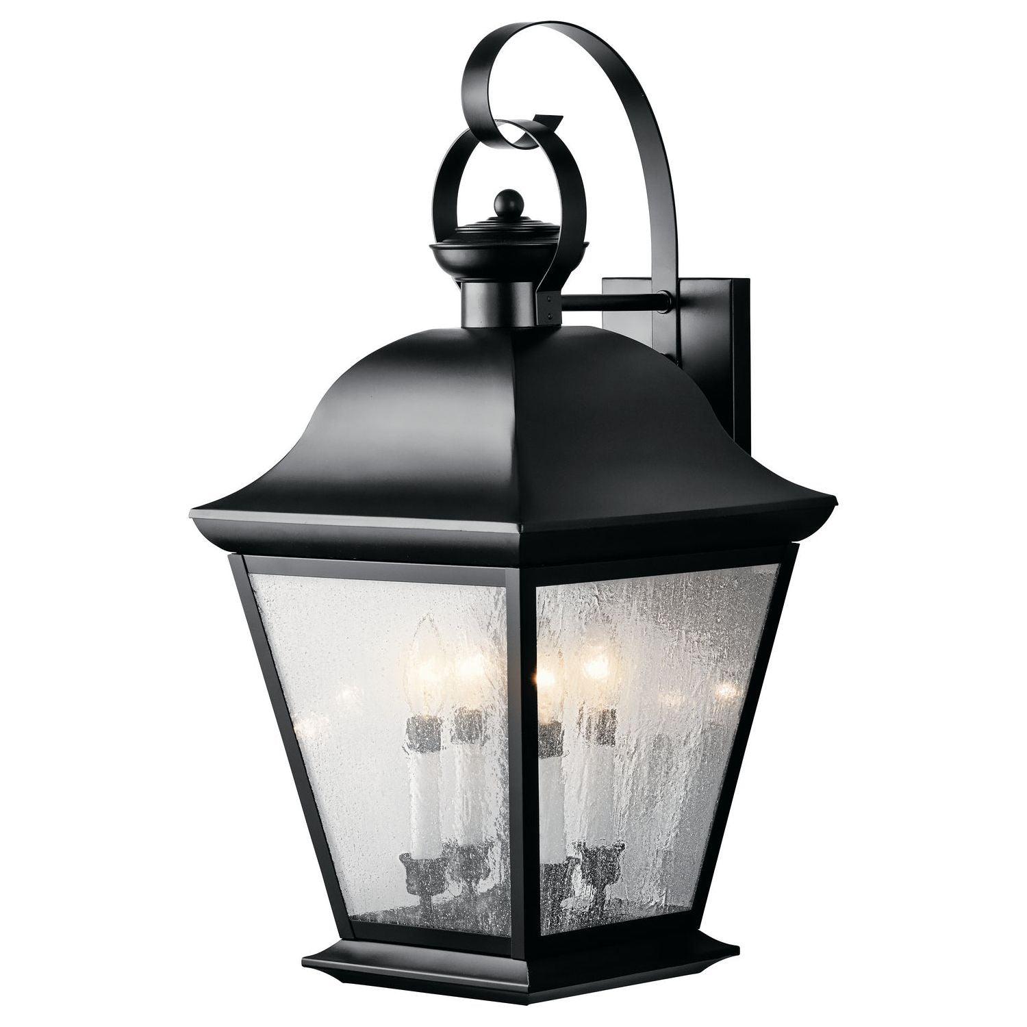 Kichler - Mount Vernon 4 Light Outdoor Wall Mount - 9704BK - Canada Light Shop